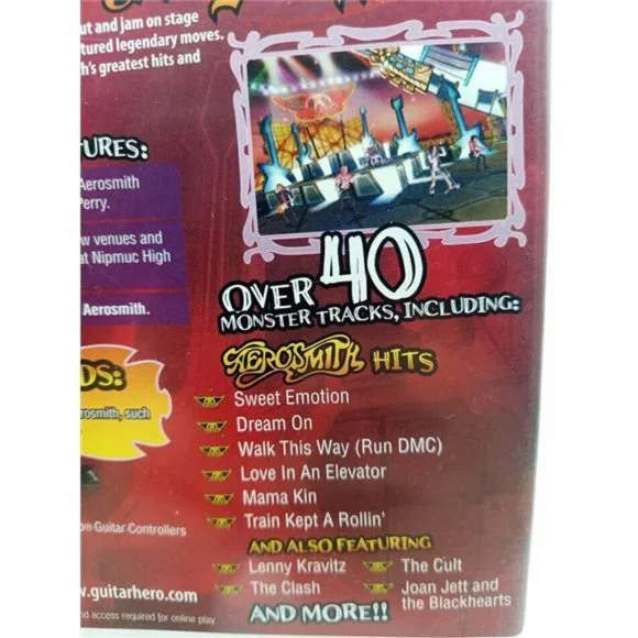 TESTED! Wii Guitar Hero Gibson Les Paul White Wireless Guitar w/ Strap & Game - Picture 9 of 10